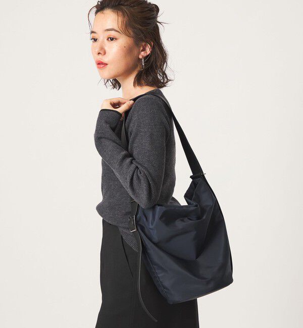 UNITED ARROWS green label relaxing「＜スタイリスト 兵藤千尋さんコラボ・PARTE＞2WAY バケットバッグ 撥水」|ショルダー・メッセンジャー|