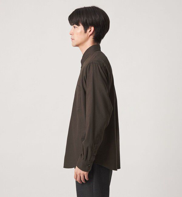 UNITED ARROWS green label relaxing「ナチュラルフィット ビエラボタンダウン 長袖 シャツ」|シャツ・ブラウス|