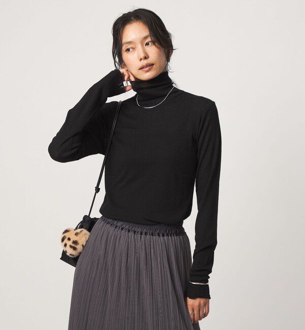 UNITED ARROWS green label relaxing「［size SHORTあり］テレコ タートルネック プルオーバー」|Tシャツ・カットソー|