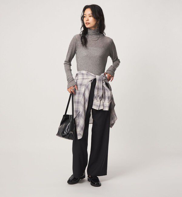 UNITED ARROWS green label relaxing「［size SHORTあり］テレコ タートルネック プルオーバー」|Tシャツ・カットソー|