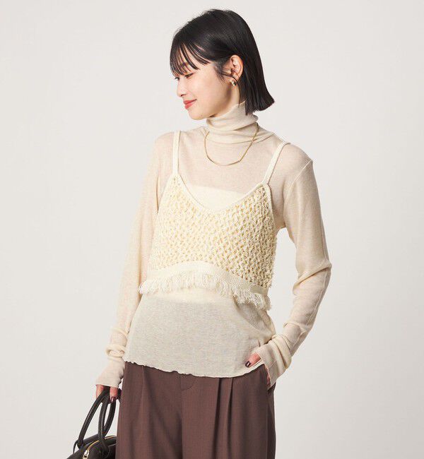 UNITED ARROWS green label relaxing「［size SHORTあり］テレコ タートルネック プルオーバー」|Tシャツ・カットソー|
