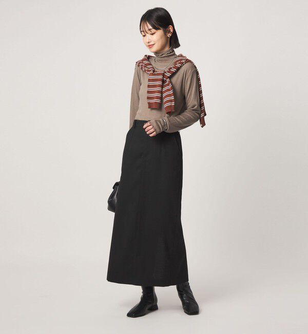 UNITED ARROWS green label relaxing「［size SHORTあり］テレコ タートルネック プルオーバー」|Tシャツ・カットソー|