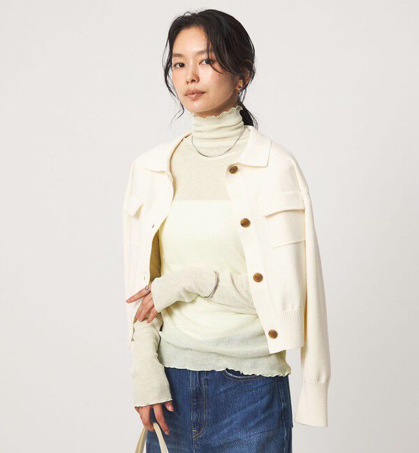 UNITED ARROWS green label relaxing「［size SHORTあり］テレコ タートルネック プルオーバー」|Tシャツ・カットソー|