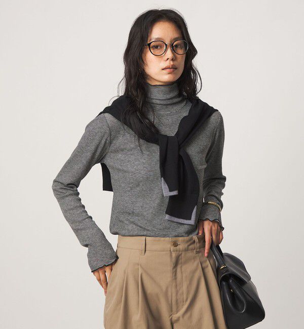 UNITED ARROWS green label relaxing「［size SHORTあり］テレコ タートルネック プルオーバー」|Tシャツ・カットソー|