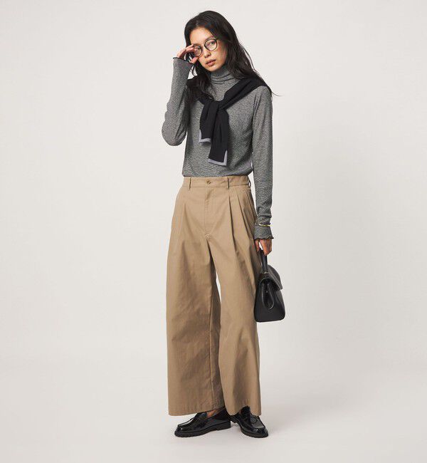 UNITED ARROWS green label relaxing「［size SHORTあり］テレコ タートルネック プルオーバー」|Tシャツ・カットソー|