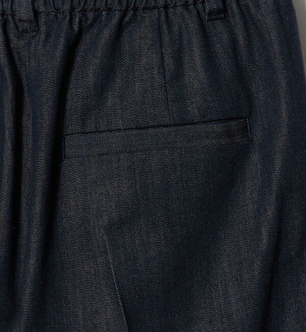 UNITED ARROWS green label relaxing「［size SHORT/TALLあり］ニーハイワイド パンツ デニム ストレッチ」|デニム|