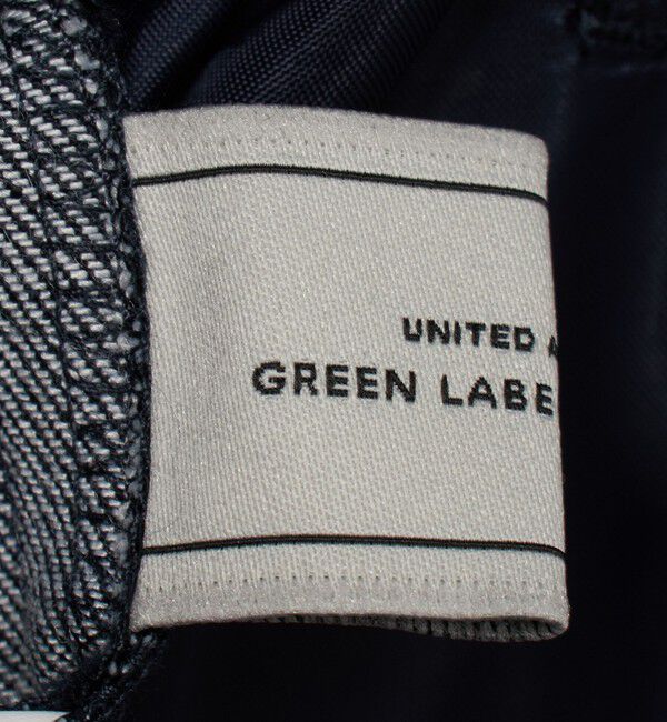 UNITED ARROWS green label relaxing「［size SHORT/TALLあり］ニーハイワイド パンツ デニム ストレッチ」|デニム|