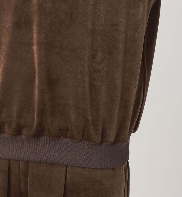 UNITED ARROWS green label relaxing「【別注】＜UMBRO＞ベロア 長袖 ポロシャツ」|ポロシャツ|