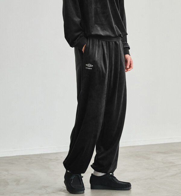 UNITED ARROWS green label relaxing「【別注】＜UMBRO＞ベロア イージー ワイドパンツ」|その他|