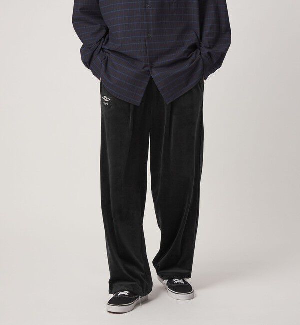 UNITED ARROWS green label relaxing「【別注】＜UMBRO＞ベロア イージー ワイドパンツ」|その他|
