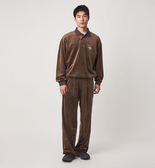 UNITED ARROWS green label relaxing「【別注】＜UMBRO＞ベロア イージー ワイドパンツ」|その他|