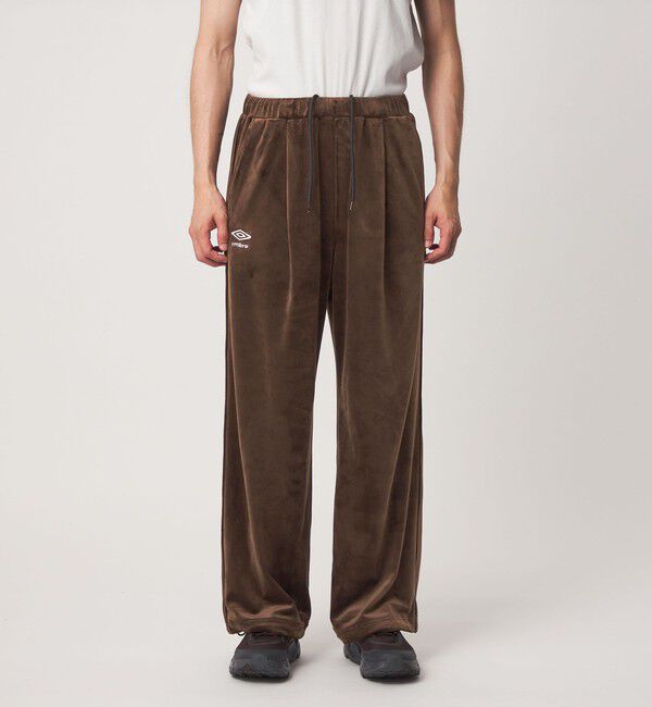 UNITED ARROWS green label relaxing「【別注】＜UMBRO＞ベロア イージー ワイドパンツ」|その他|