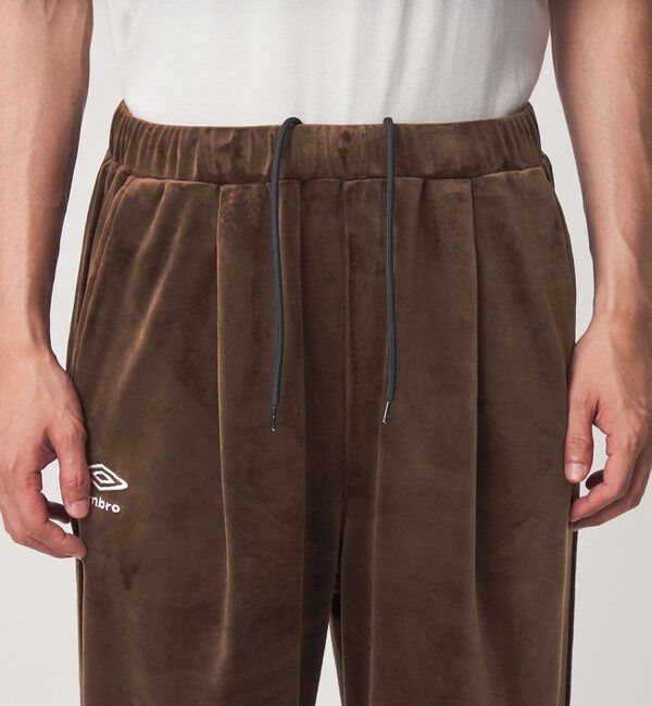 UNITED ARROWS green label relaxing「【別注】＜UMBRO＞ベロア イージー ワイドパンツ」|その他|