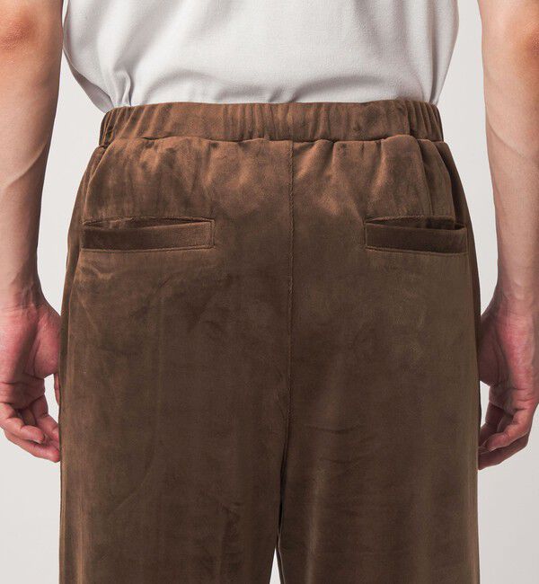 UNITED ARROWS green label relaxing「【別注】＜UMBRO＞ベロア イージー ワイドパンツ」|その他|
