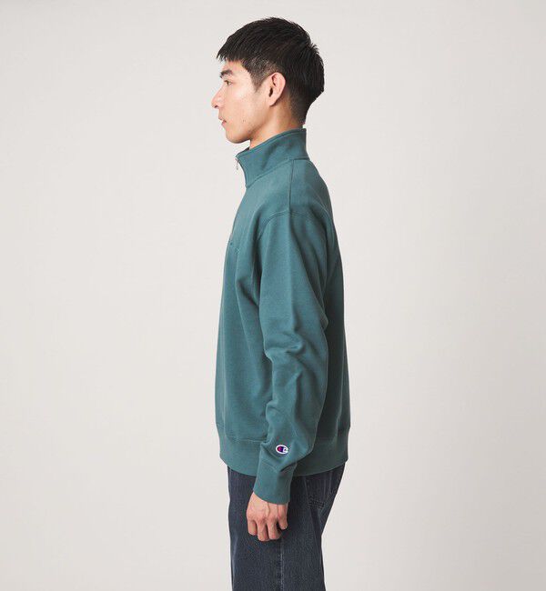 UNITED ARROWS green label relaxing「【別注】＜Champion＞ハーフジップ 長袖 スウェット」|スウェット・ジャージ|