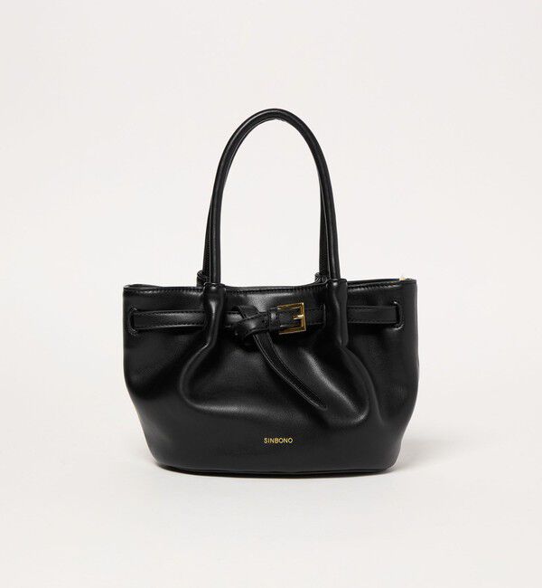 UNITED ARROWS green label relaxing「【別注】＜SINBONO＞ベルト トートバッグ / ショルダーバッグ 」|ショルダー・メッセンジャー|BLACK