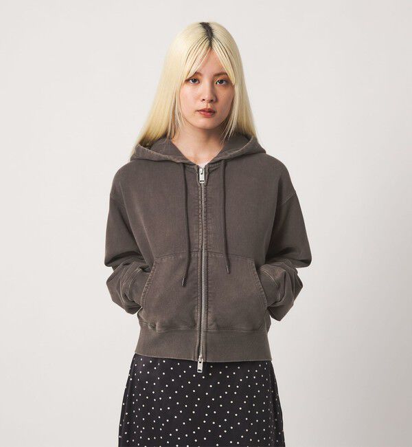 BEAUTY&YOUTH UNITED ARROWS「コットン裏毛 ジップパーカー」|カーディガン|