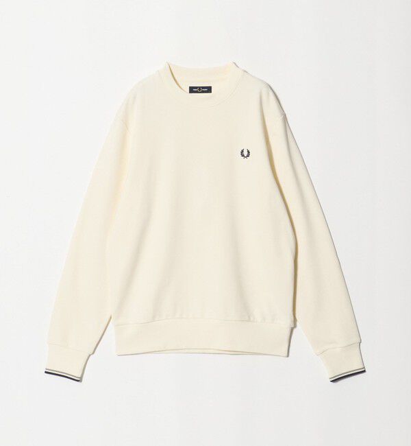 BEAUTY&YOUTH UNITED ARROWS「＜FRED PERRY＞ロゴ クルーネック スウェット」|Tシャツ・カットソー|OFF WHITE