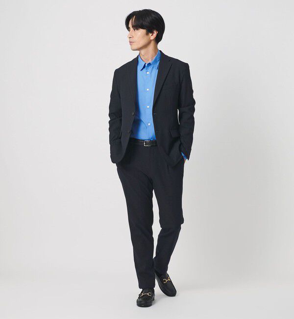 BEAUTY&YOUTH UNITED ARROWS「リサイクル ポリエステル 2B ジャケット セットアップ対応 ヨコストレッチ ウォッシャブル」|テーラードジャケット|