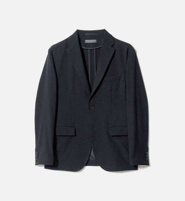 BEAUTY&YOUTH UNITED ARROWS「リサイクル ポリエステル 2B ジャケット セットアップ対応 ヨコストレッチ ウォッシャブル」|テーラードジャケット|