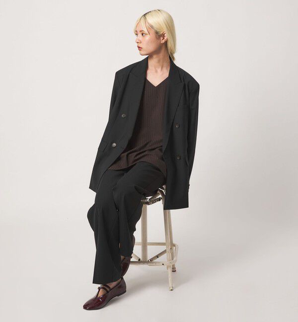 BEAUTY&YOUTH UNITED ARROWS「毛ポリエステルブレンド トロピカル ダブルジャケット」|テーラードジャケット|