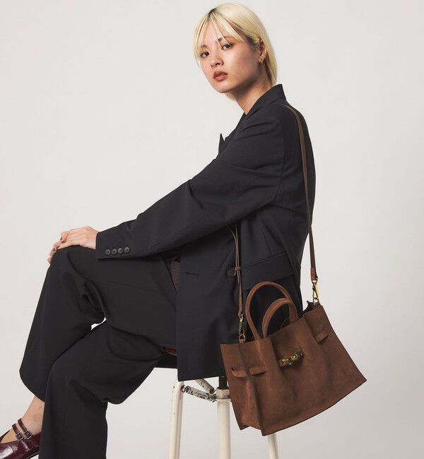 BEAUTY&YOUTH UNITED ARROWS「【WEB限定】＜VIOLAd&rsquo;ORO＞TRERO スエード トートバッグ M」|トートバッグ|
