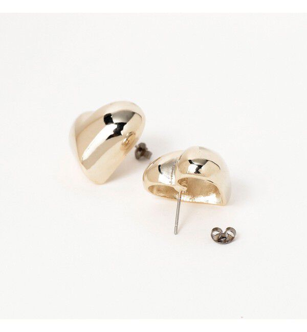 BEAMS SELECTION for WOMEN「Chalulu / プランプ ハート ピアス」|ピアス|