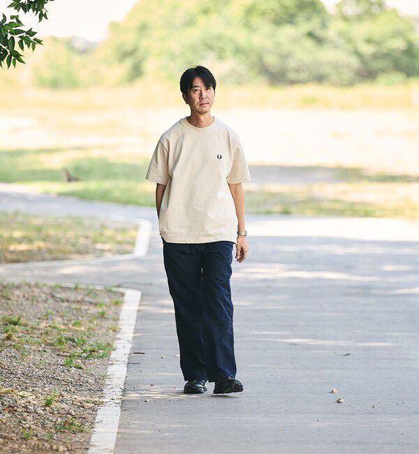 SHIPS「【SHIPS別注】FRED PERRY: ワンポイントロゴ ピケ Tシャツ 26SS」|Tシャツ・カットソー|