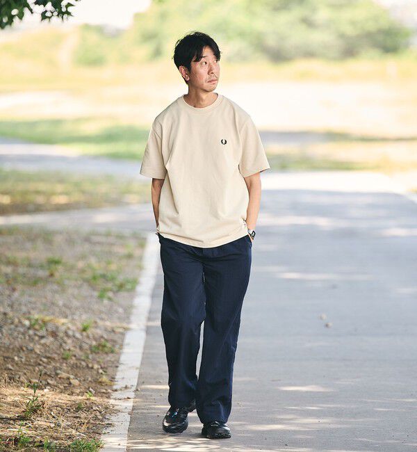 SHIPS「【SHIPS別注】FRED PERRY: ワンポイントロゴ ピケ Tシャツ 26SS」|Tシャツ・カットソー|