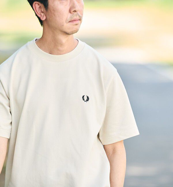 SHIPS「【SHIPS別注】FRED PERRY: ワンポイントロゴ ピケ Tシャツ 26SS」|Tシャツ・カットソー|