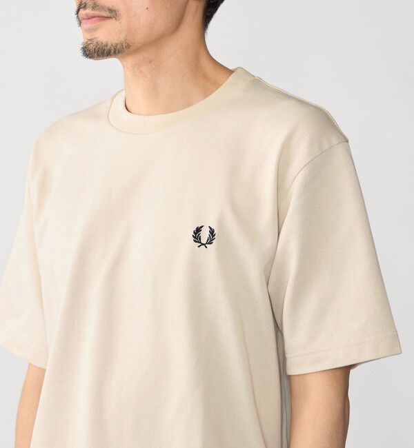 SHIPS「【SHIPS別注】FRED PERRY: ワンポイントロゴ ピケ Tシャツ 26SS」|Tシャツ・カットソー|
