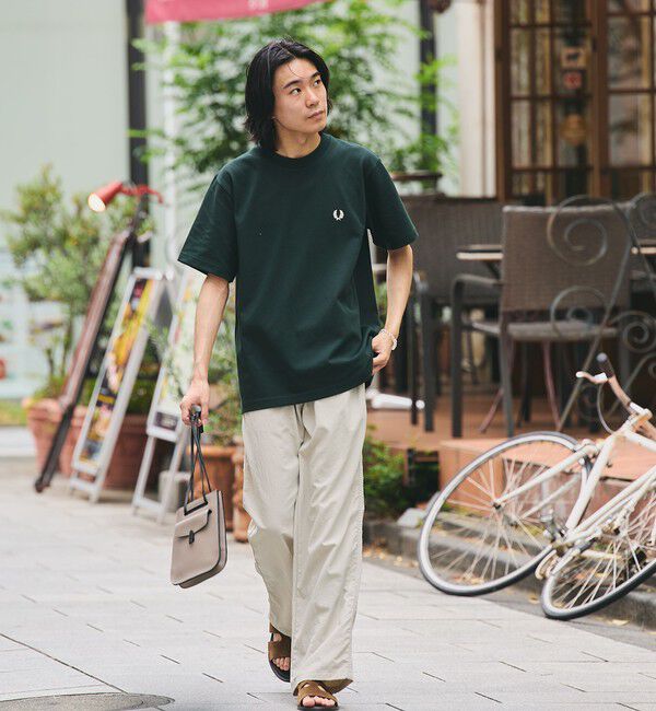 SHIPS「【SHIPS別注】FRED PERRY: ワンポイントロゴ ピケ Tシャツ 26SS」|Tシャツ・カットソー|