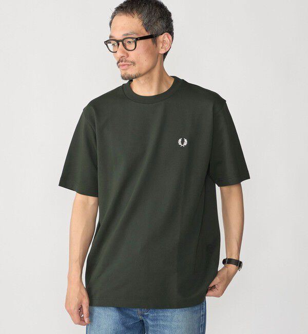 SHIPS「【SHIPS別注】FRED PERRY: ワンポイントロゴ ピケ Tシャツ 26SS」|Tシャツ・カットソー|