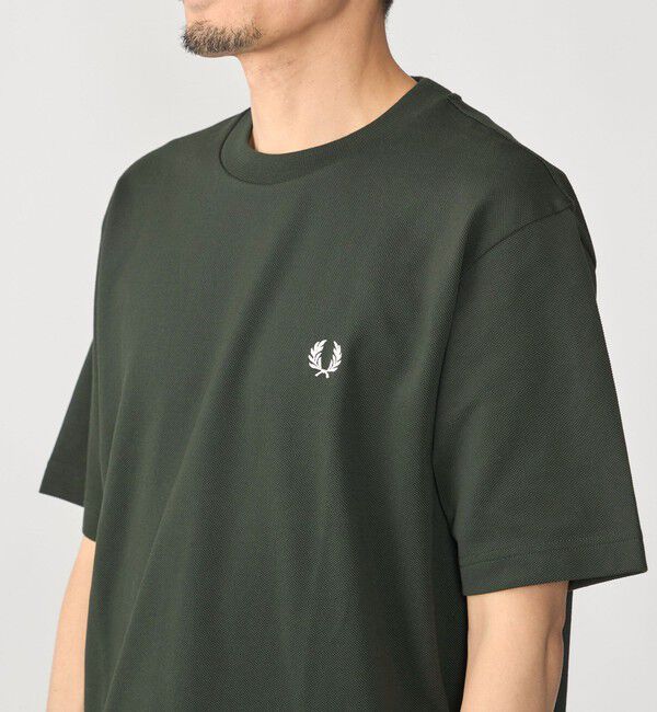SHIPS「【SHIPS別注】FRED PERRY: ワンポイントロゴ ピケ Tシャツ 26SS」|Tシャツ・カットソー|