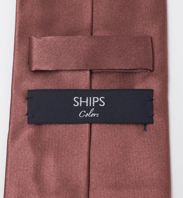 SHIPS Colors 「SHIPS Colors:シルク ソリッド ネクタイ 1」|ネクタイ・蝶ネクタイ|