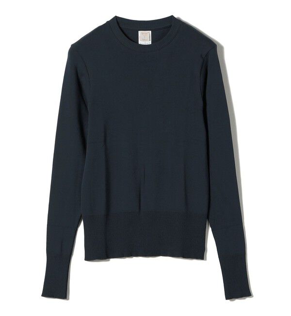 SHIPS for women「gicipi: クルーネック ニットソー（FRAGORA）」|Tシャツ・カットソー|ネイビー
