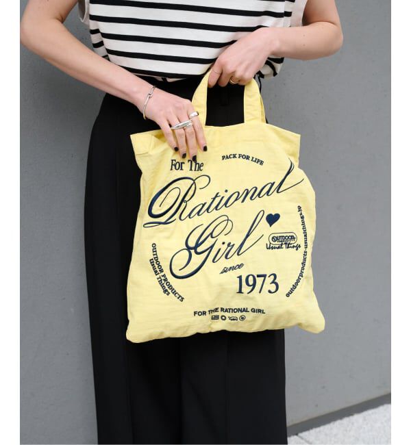 OUTDOOR PRODUCTS Usual Things「新色追加　Rational Girl ナイロン2WAYトート」|トートバッグ|