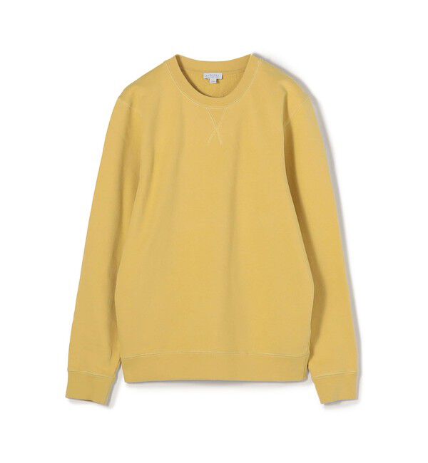 TOMORROWLAND BUYING WEAR「SUNSPEL MSWE1516 ループバック スウェットシャツ」|スウェット・ジャージ|25 Dusty Yellow