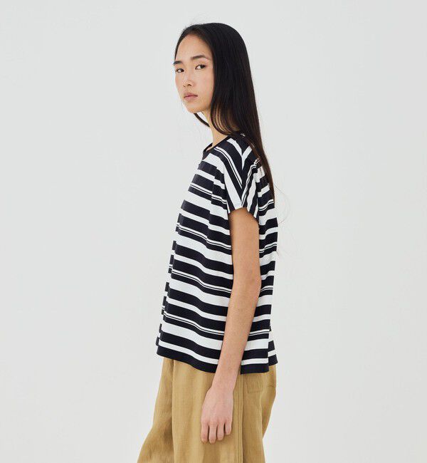 GALERIE VIE「ファインコットン ワイドプルオーバー」|Tシャツ・カットソー|