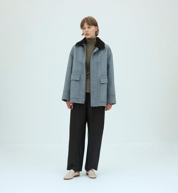 GALERIE VIE「ウールダブルフェイス ショートコート」|その他|