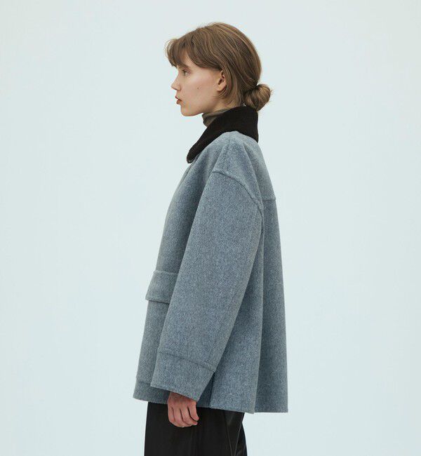 GALERIE VIE「ウールダブルフェイス ショートコート」|その他|