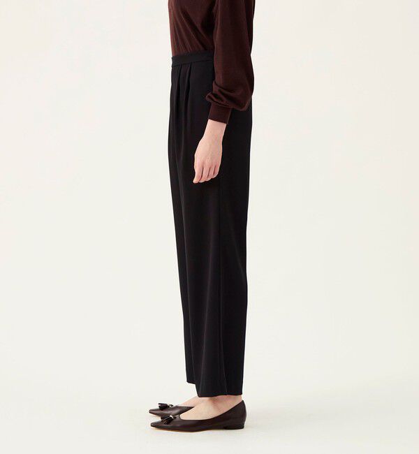 Ballsey「エラスティックジョーゼット セミフレアパンツ」|その他|