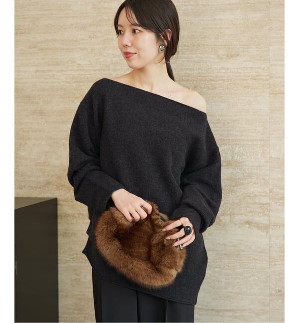 Plage「《一部カラー 一部店舗・WEB限定予約》Snood set ニット」|ニット・セーター|
