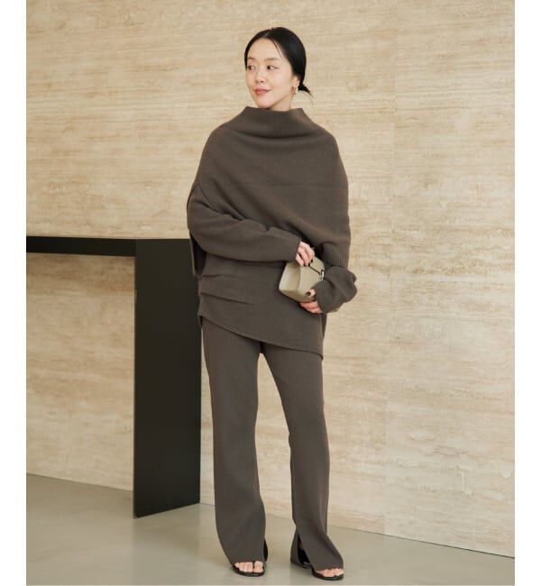 Plage「《一部カラー 一部店舗・WEB限定予約》Snood set ニット」|ニット・セーター|