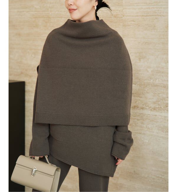 Plage「《一部カラー 一部店舗・WEB限定予約》Snood set ニット」|ニット・セーター|