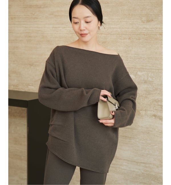 Plage「《一部カラー 一部店舗・WEB限定予約》Snood set ニット」|ニット・セーター|
