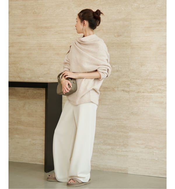 Plage「《一部カラー 一部店舗・WEB限定予約》Snood set ニット」|ニット・セーター|