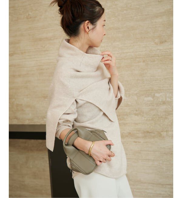 Plage「《一部カラー 一部店舗・WEB限定予約》Snood set ニット」|ニット・セーター|