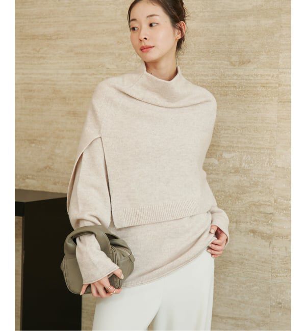 Plage「《一部カラー 一部店舗・WEB限定予約》Snood set ニット」|ニット・セーター|