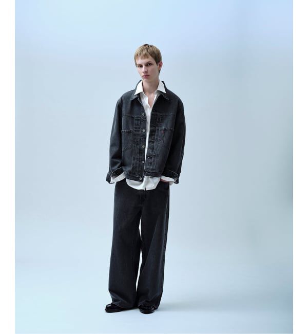 417 EDIFICE「Levi&rsquo;s(リーバイス) 別注 Baggy Wide Leg デニムパンツ（L28）」|デニム|